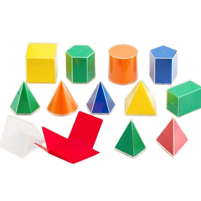 Figuras geométricas en 2D y 3D para formar (12) - EDX Education