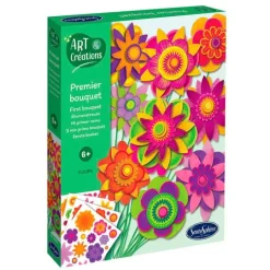 Flores de papel Mi primer jardín Art & Créations - SentoSphère