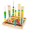 Formas clasificar, enhebrar y apilar con plantillas - Andreu Toys