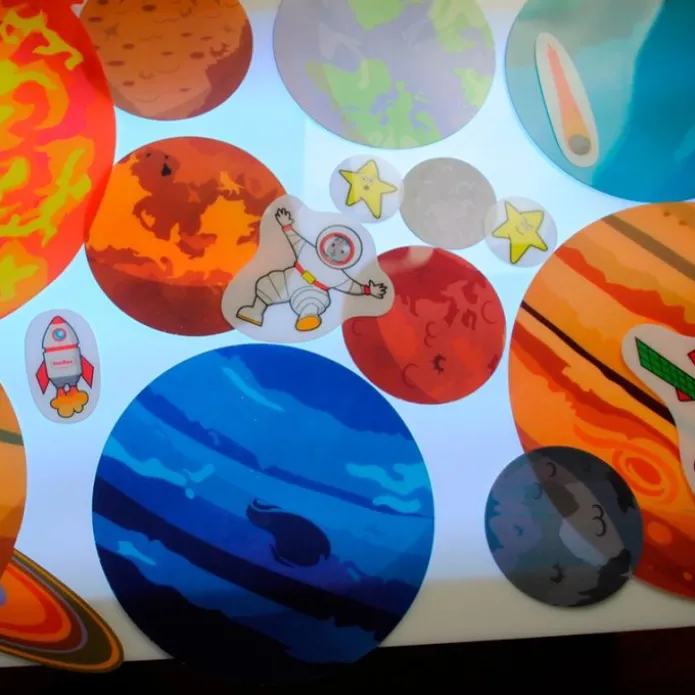 Formas del espacio Maxi-planetas Light & Learn - HenBea