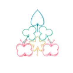 Formas reversibles de colores pastel de silicona (8) - Dëna