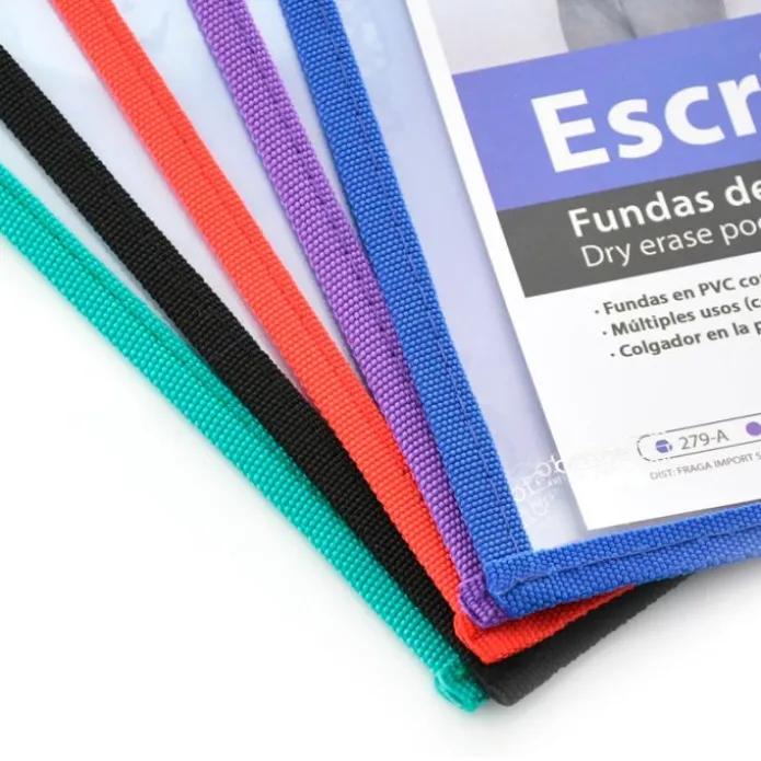 Funda de borrado en seco para fichas A4 Escribe y Borra