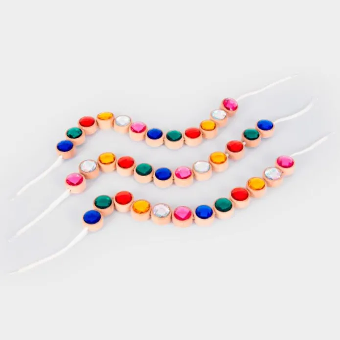 Gemas de madera y cordones para coser y enhebrar (39) - TickiT