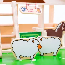 Granja de madera con accesorios - Bigjigs