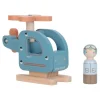 Helicóptero y muñeco de madera - Little Dutch