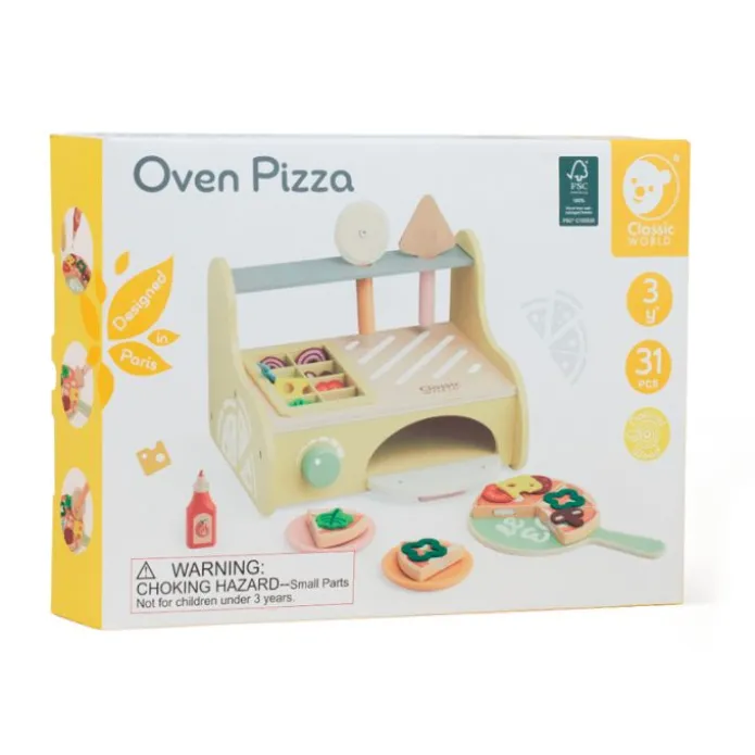 Horno de madera para pizzas - Classic World