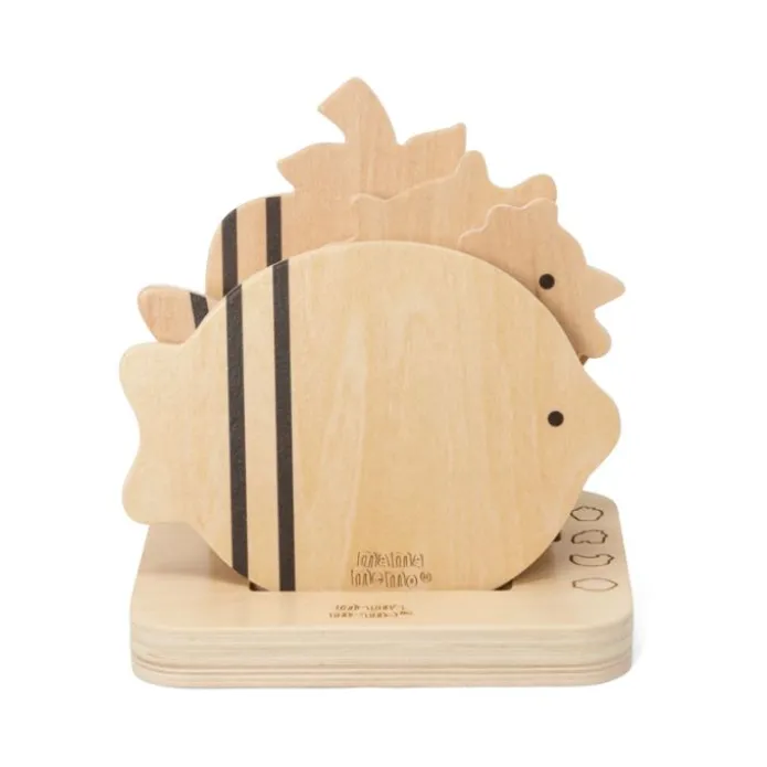 Horno y vitrocerámica de madera Emerald Green MamaMemo - Astrup + REGALO tabla cortar