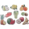 Imanes de madera Frutas (10) - Nowordbooks