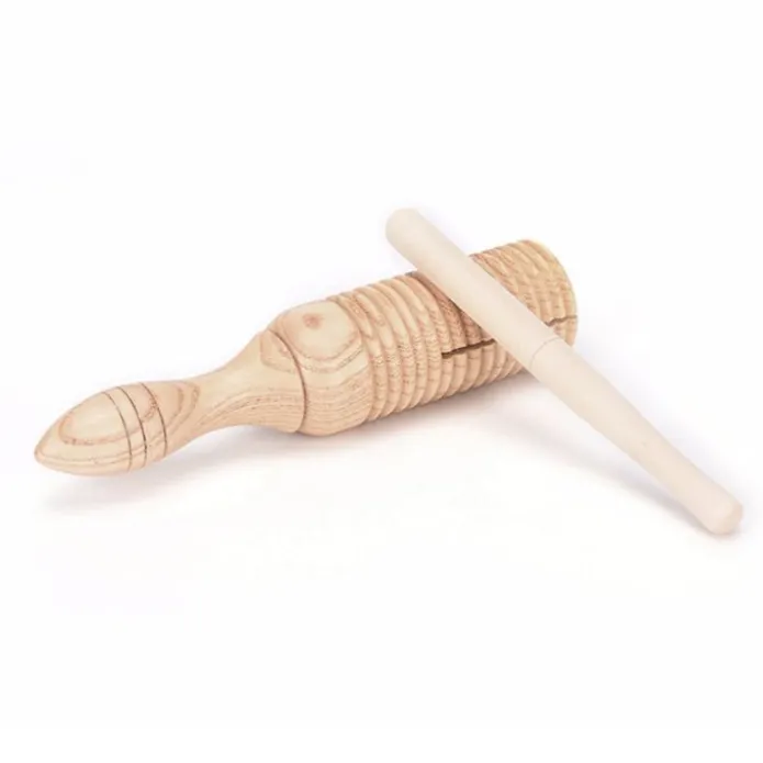 Instrumento musical de madera de percusión con ranuras - Montessori