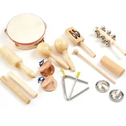 Instrumentos musicales de percusión de madera (10) - Tickit