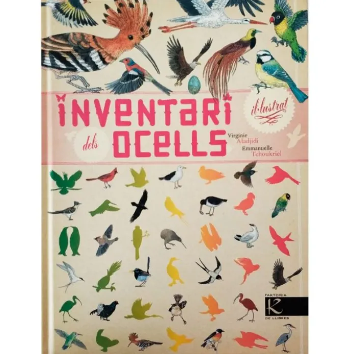 Inventari il-lustrat dels ocells - Virginie Aladjidi - Catalán - Kalandraka