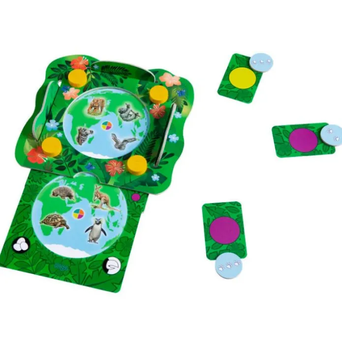 Juego Animales del mundo - Haba