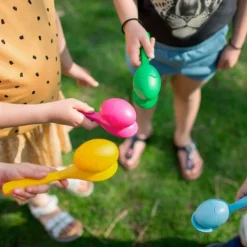 Juego carrera de huevos con yemas - BS Toys