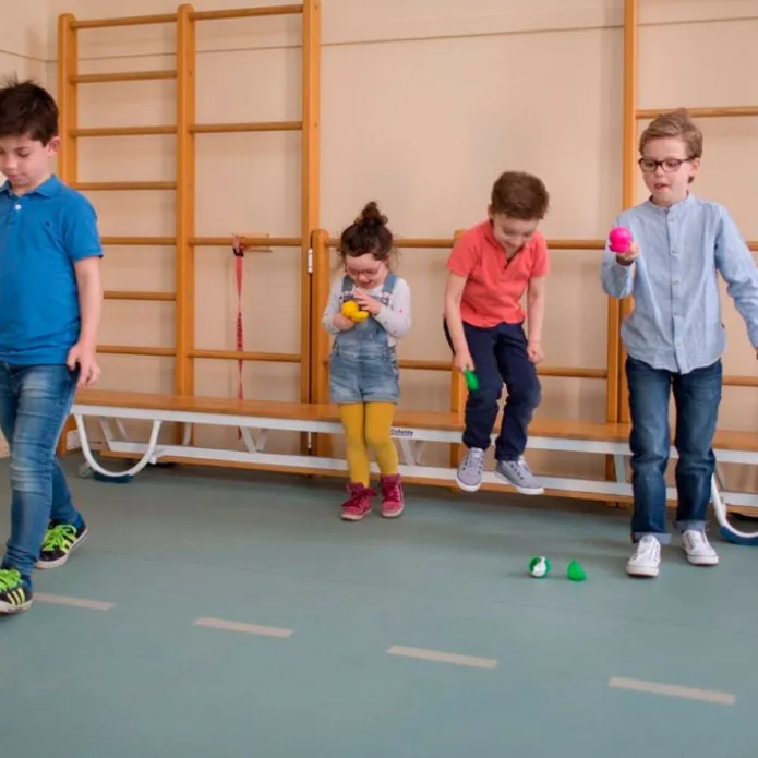 Juego carrera de huevos con yemas - BS Toys
