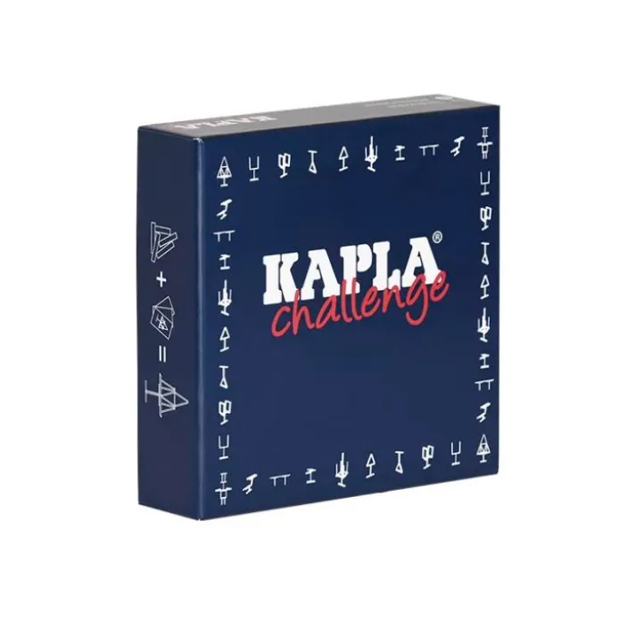 Juego Challenge 12 desafíos y 16 bloques de madera - KAPLA