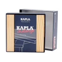 Juego Challenge 12 desafíos y 16 bloques de madera - KAPLA