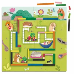 Juego con regletas para aprender a contar Hamsters 1-10 - Goula