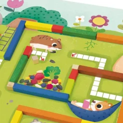 Juego con regletas para aprender a contar Hamsters 1-10 - Goula