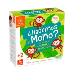 Juego cooperativo acción e imitación ¿Hacemos el mono? - Lúdilo