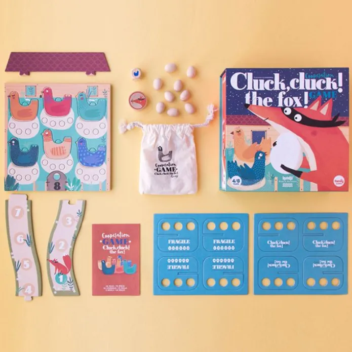 Juego cooperativo Cluck, cluck! The fox! - Londji