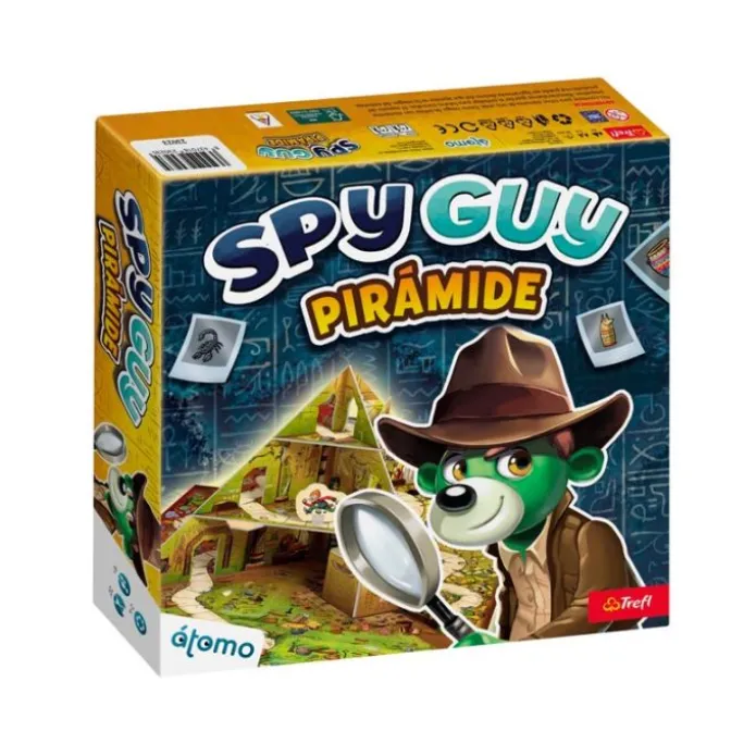 Juego cooperativo de detectives Spy Guy Pirámide - Átomo Games