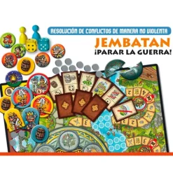 Juego cooperativo Jembatan Misión ¡Parar la guerra! - Ekilikua