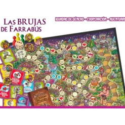 Juego cooperativo Las brujas de Farrabús - Ekilikua