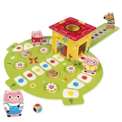 Juego cooperativo Los 3 cerditos - Goula