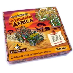 Juego cooperativo Los tesoros de África - Ekilikua