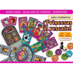 Juego cooperativo ¡Princesas al rescate! - Ekilikua
