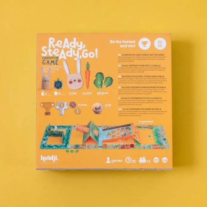 Juego cooperativo Ready Steady go! - Londji