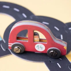 Juego cooperativo Roads carreteras y coches - Londji