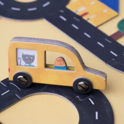 Juego cooperativo Roads carreteras y coches - Londji