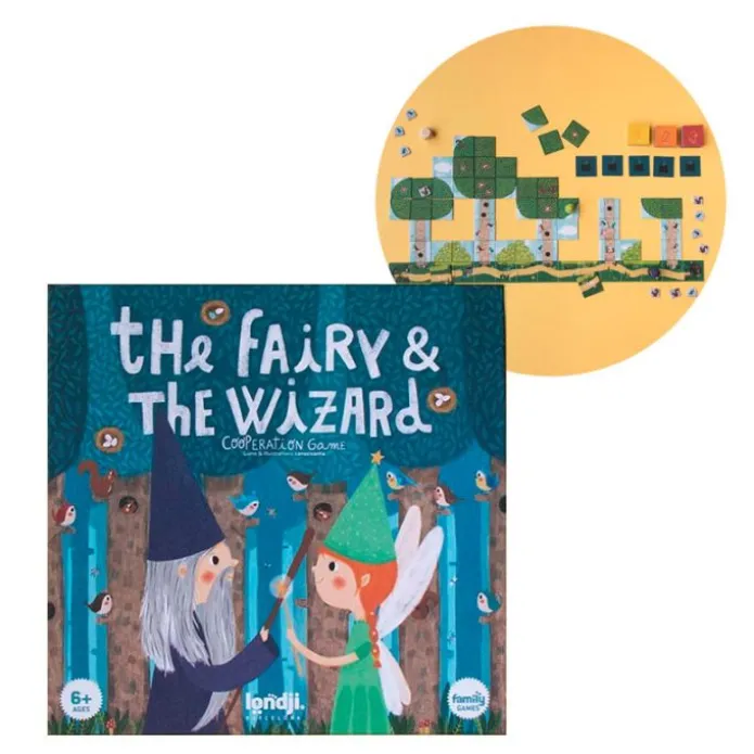 Juego cooperativo The Fairy & The Wizard - Londji