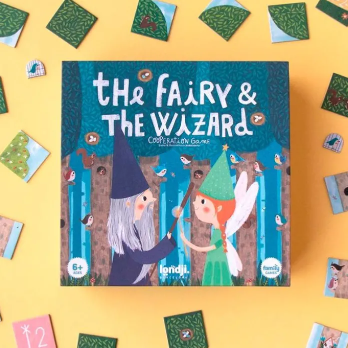 Juego cooperativo The Fairy & The Wizard - Londji