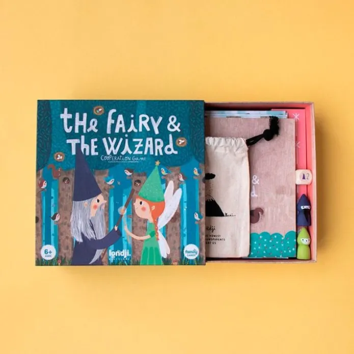 Juego cooperativo The Fairy & The Wizard - Londji