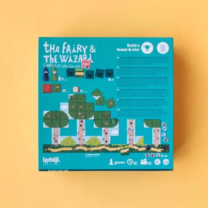 Juego cooperativo The Fairy & The Wizard - Londji