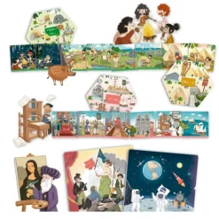 Juego de asociación ¡Descubre la historia de la humanidad! - Akros
