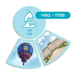 Juego de asociación ¡Descubre las etapas de la historia! - Akros