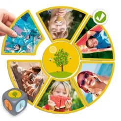 Juego de asociación ¡Disfruta las estaciones del año! - Akros
