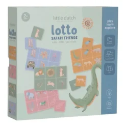 Juego de asociación Lotto Safari Friends - Little Dutch