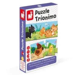 Juego de asociación Puzle Trionimo - Janod