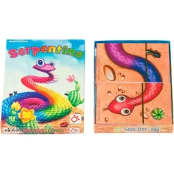 Juego de asociación Serpentina: serpientes de colores - Mercurio