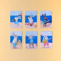 Juego de cartas de asociación Animal Big Band - Londji