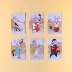 Juego de cartas de asociación Animal Big Band - Londji