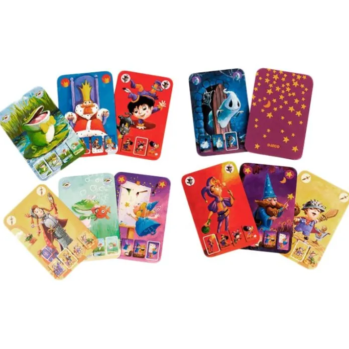 Juego de cartas de azar Mini Family - Djeco