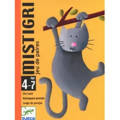 Juego de cartas de azar Mistigri - Djeco