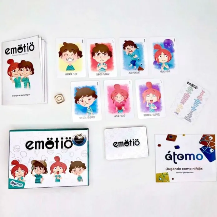 Juego de cartas de emociones Emötiö - Átomo Games