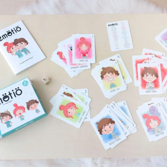 Juego de cartas de emociones Emötiö - Átomo Games