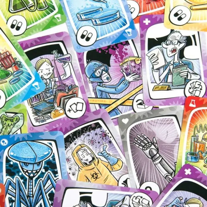 Juego de cartas de estrategia Virus! 2 Evolution - Tranjis Games